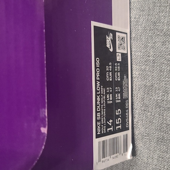 Nike SB Dunk Low Pro ISO size 14 nwb - Picture 5 of 5